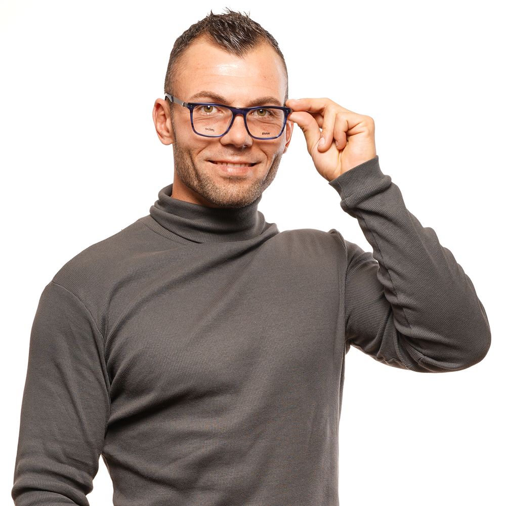 Blue Men Glasses Frame BMW