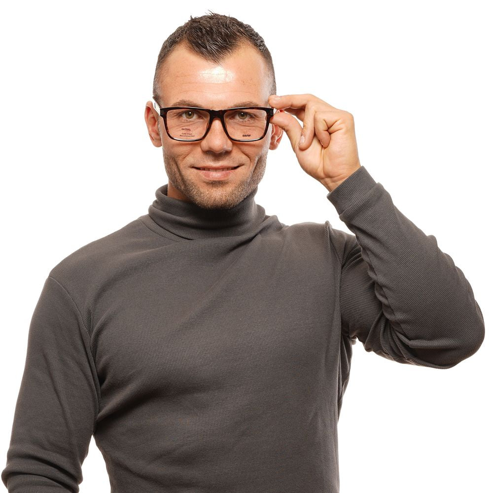 Brown Men Glasses Frame BMW