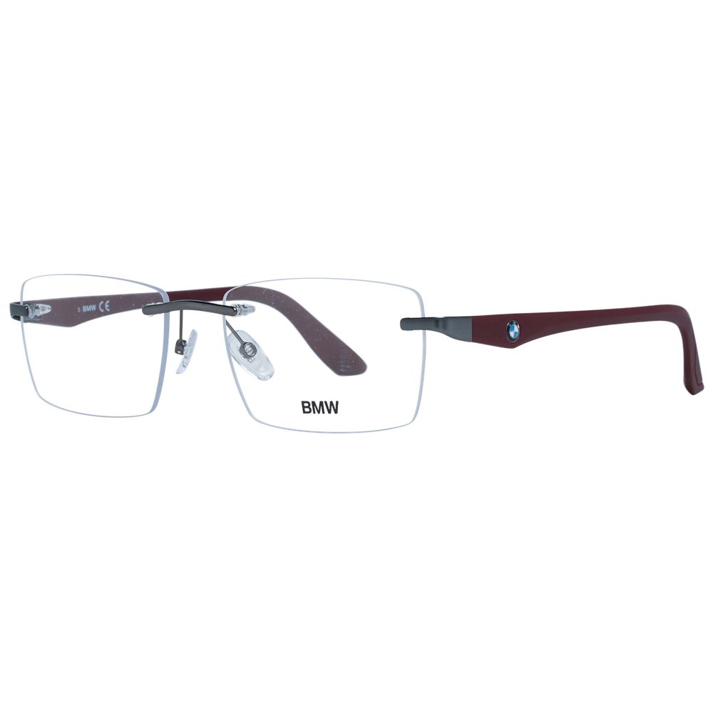 Gray Men Glasses Frame BMW