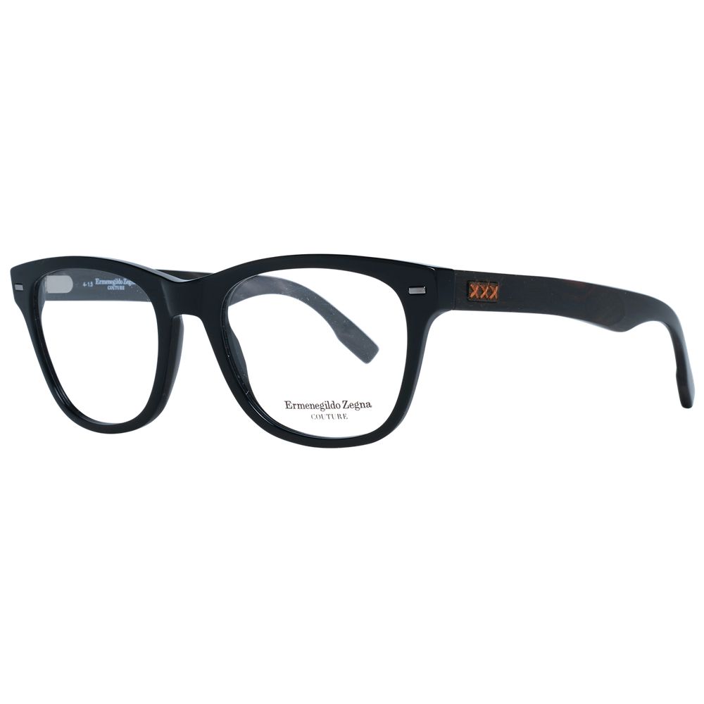 Black Men Glasses Frame Ermenegildo Zegna