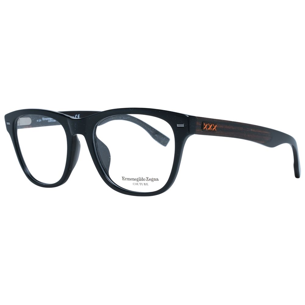 Black Men Glasses Frame Ermenegildo Zegna