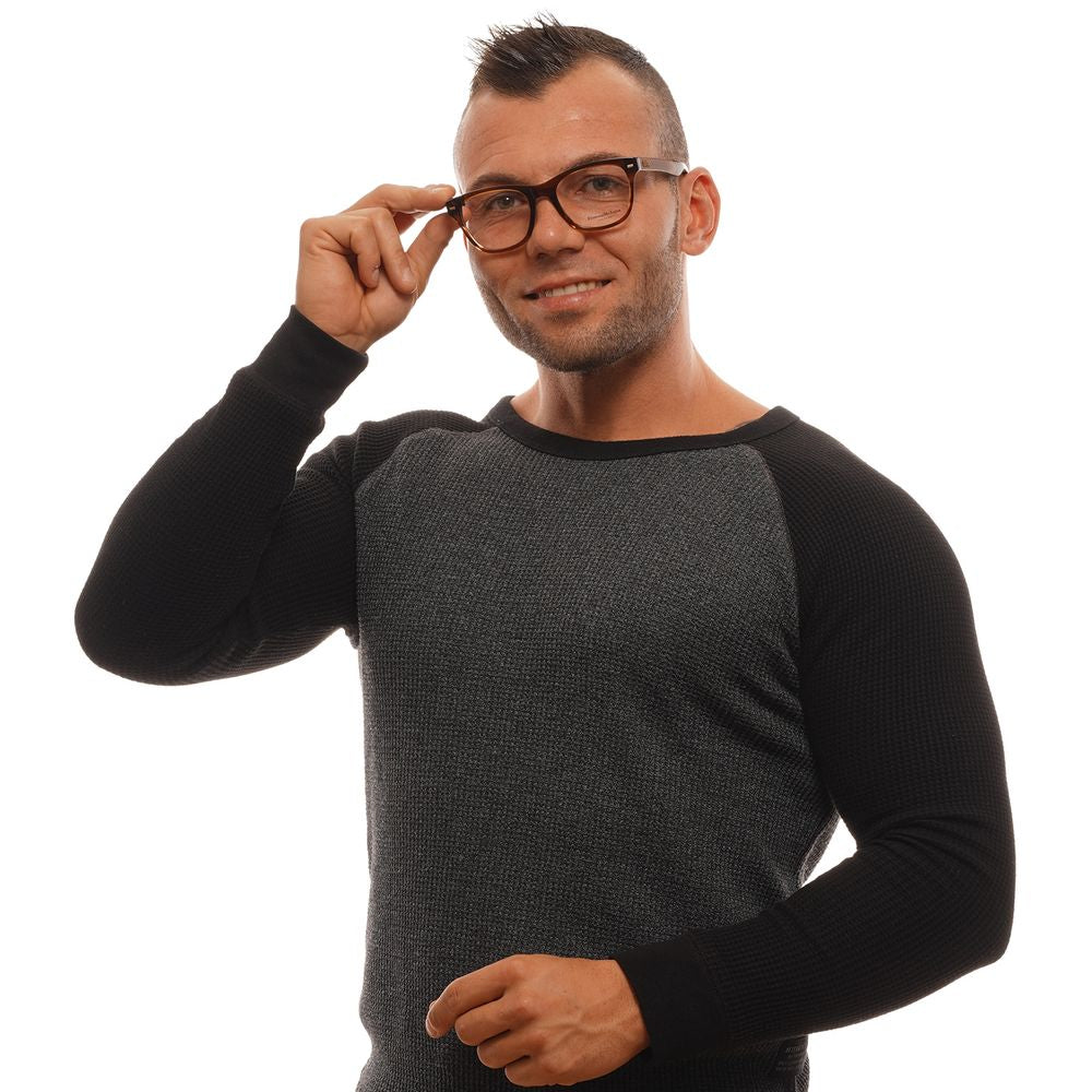 Brown Men Glasses Frame Ermenegildo Zegna