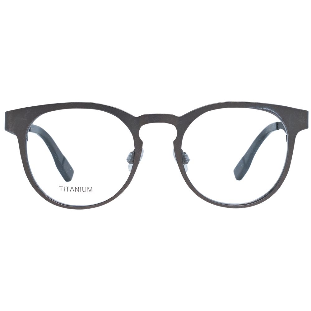 Gray Men Glasses Frame Ermenegildo Zegna