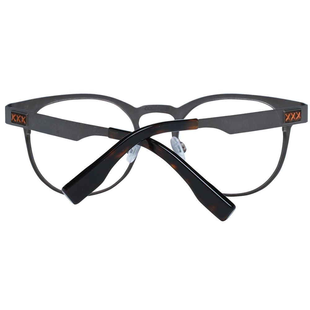 Gray Men Glasses Frame Ermenegildo Zegna