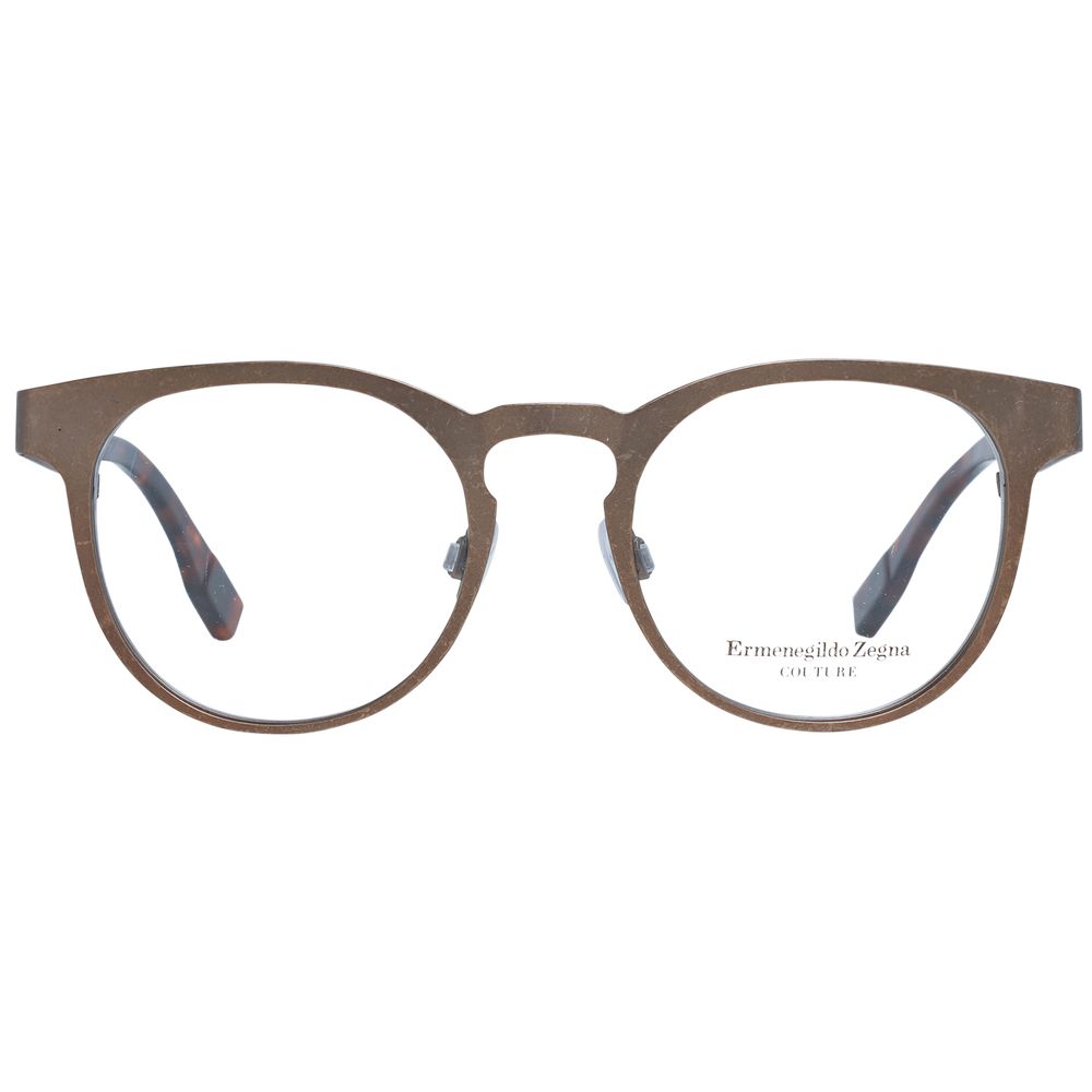Bronze Men Glasses Frame Ermenegildo Zegna