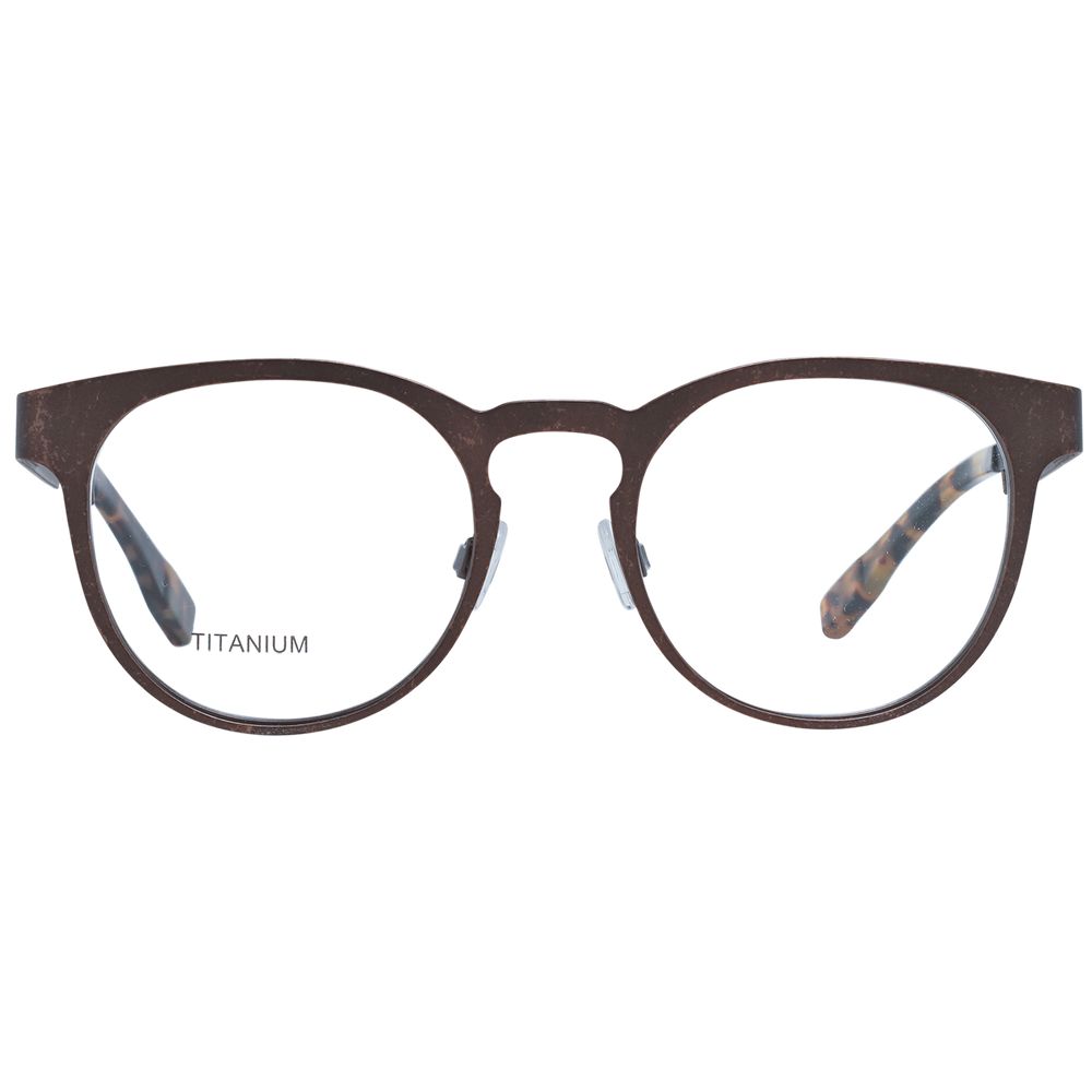 Bronze Men Glasses Frame Ermenegildo Zegna