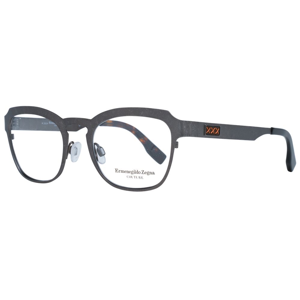 Gray Men Glasses Frame Ermenegildo Zegna