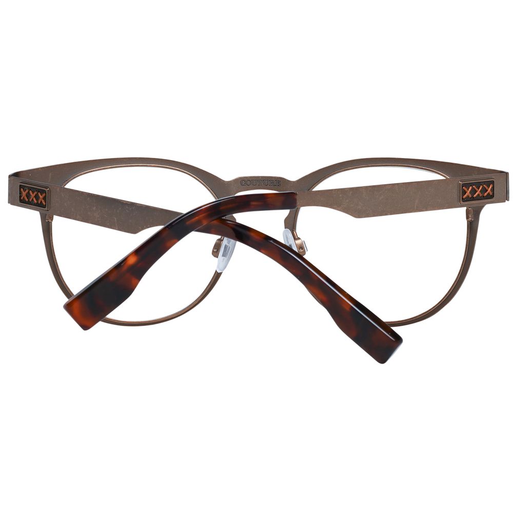 Bronze Men Glasses Frame Ermenegildo Zegna