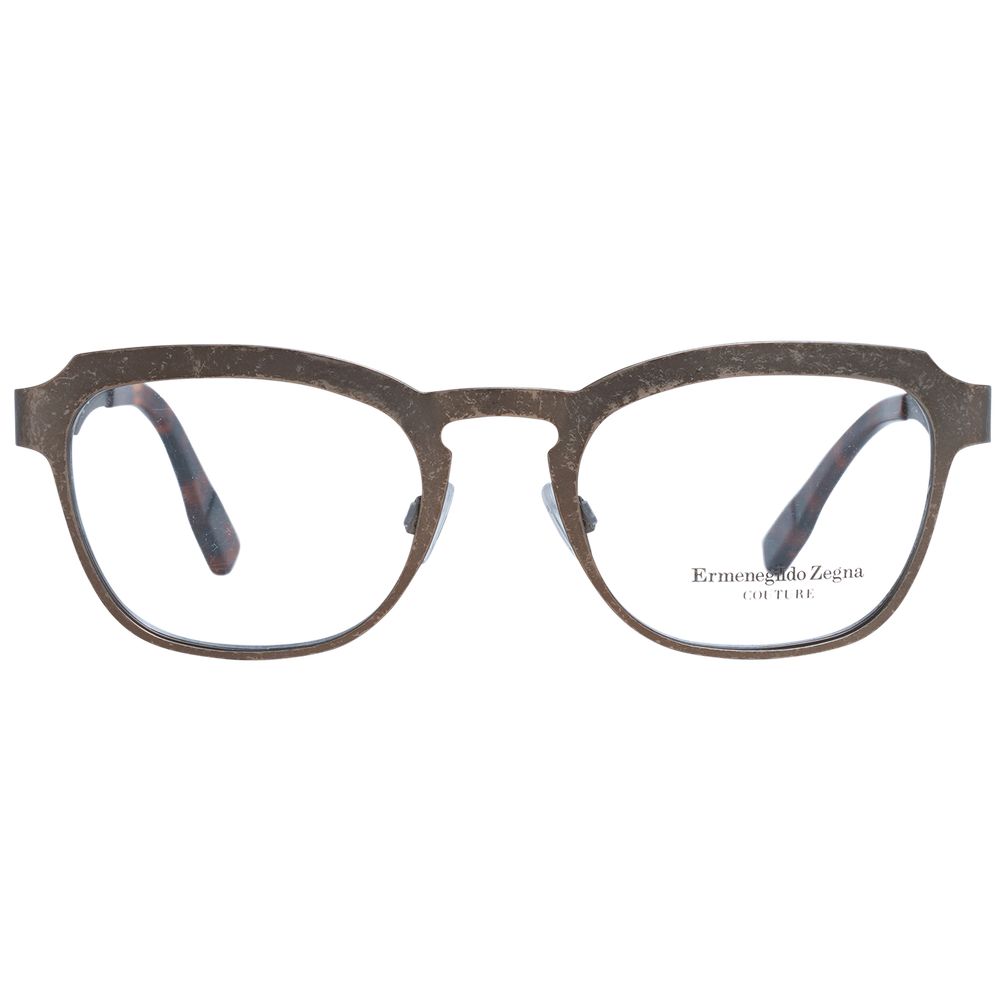 Bronze Men Glasses Frame Ermenegildo Zegna