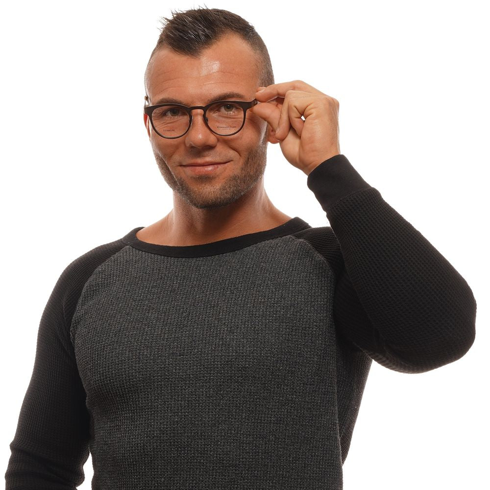Bronze Men Glasses Frame Ermenegildo Zegna