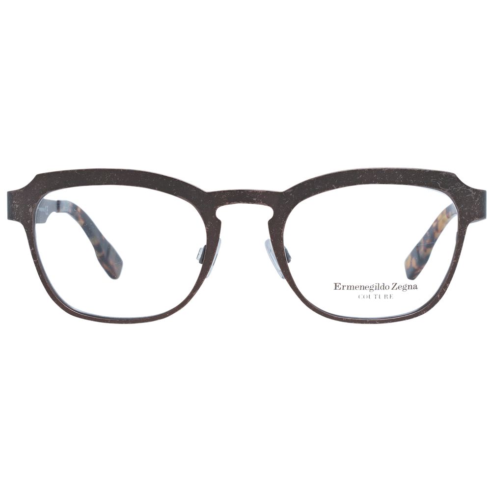 Bronze Men Glasses Frame Ermenegildo Zegna