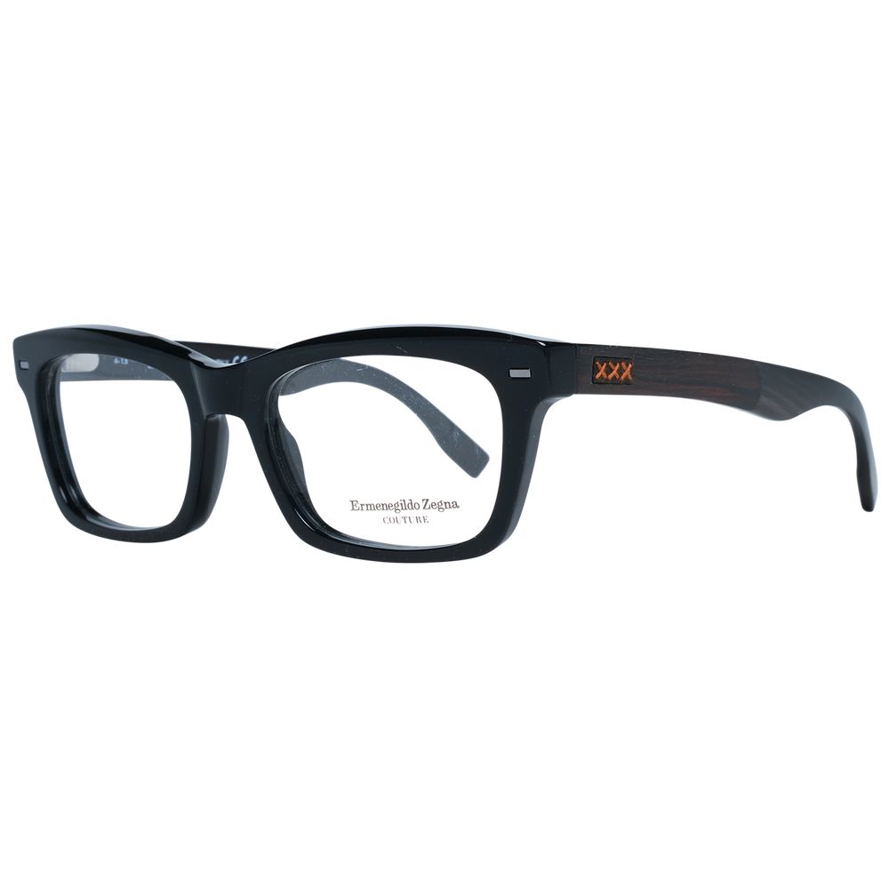 Black Men Glasses Frame Ermenegildo Zegna