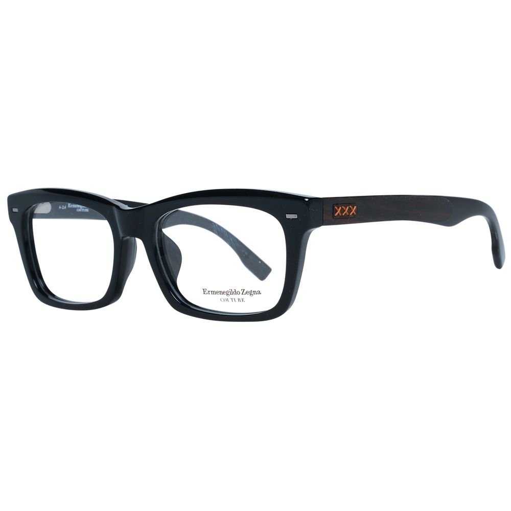 Black Men Glasses Frame Ermenegildo Zegna