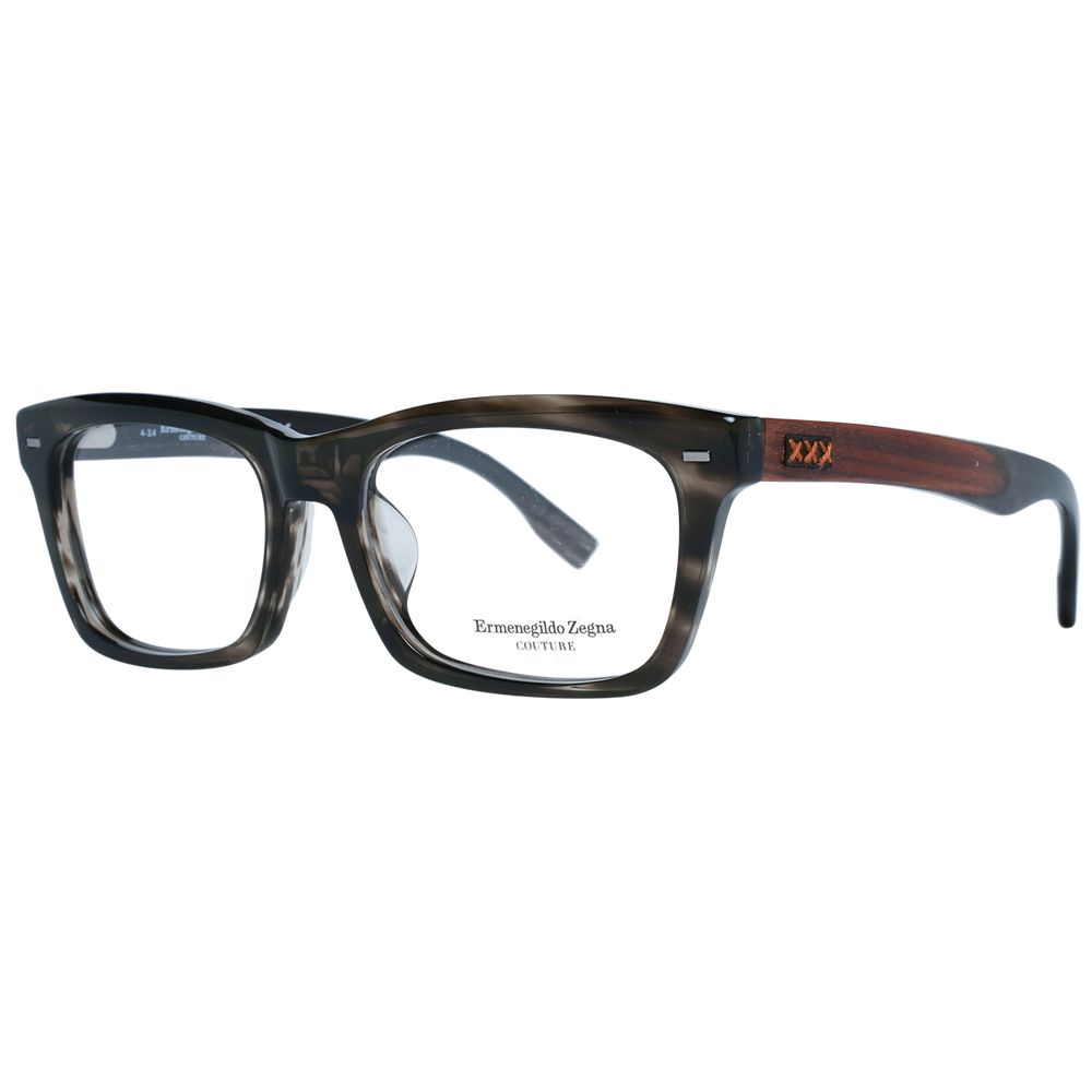 Gray Men Glasses Frame Ermenegildo Zegna