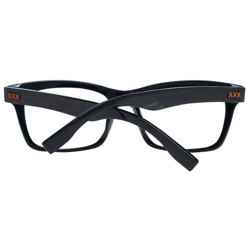 Black Men Glasses Frame Ermenegildo Zegna