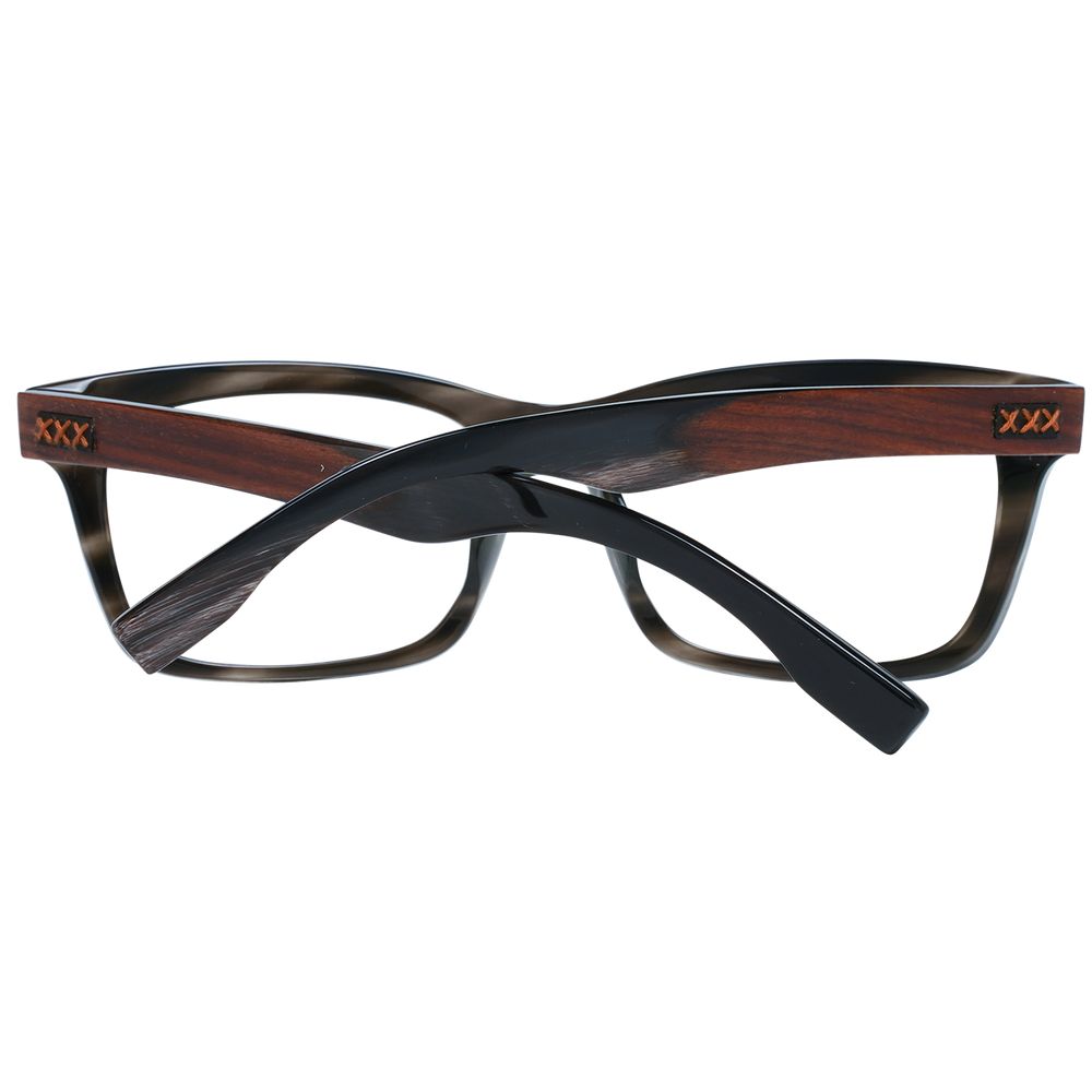 Gray Men Glasses Frame Ermenegildo Zegna