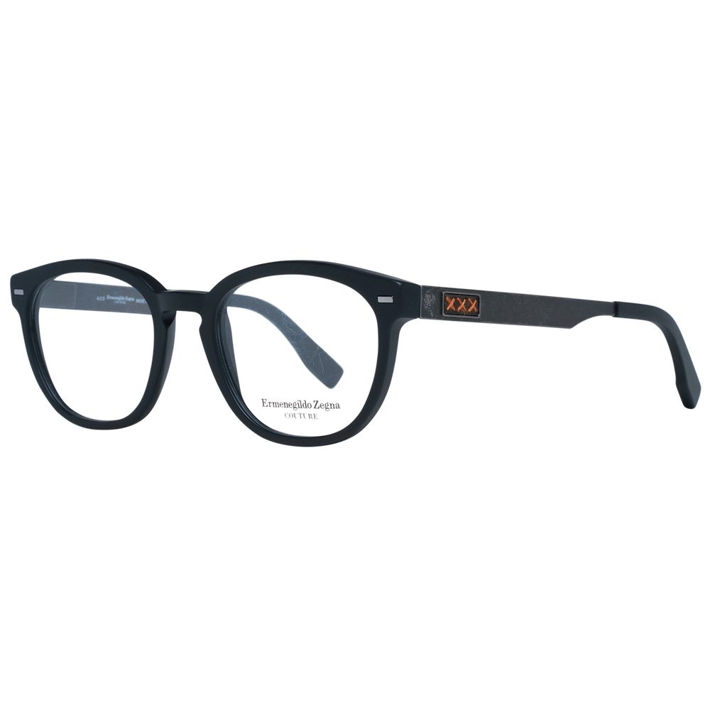 Black Men Glasses Frame Ermenegildo Zegna