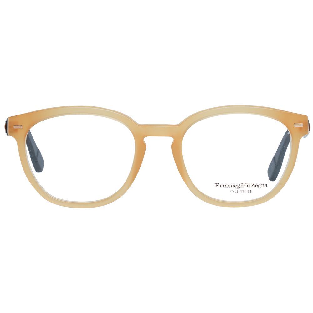 Orange Men Glasses Frame Ermenegildo Zegna