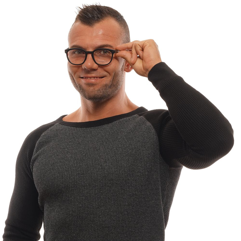 Black Men Glasses Frame Ermenegildo Zegna