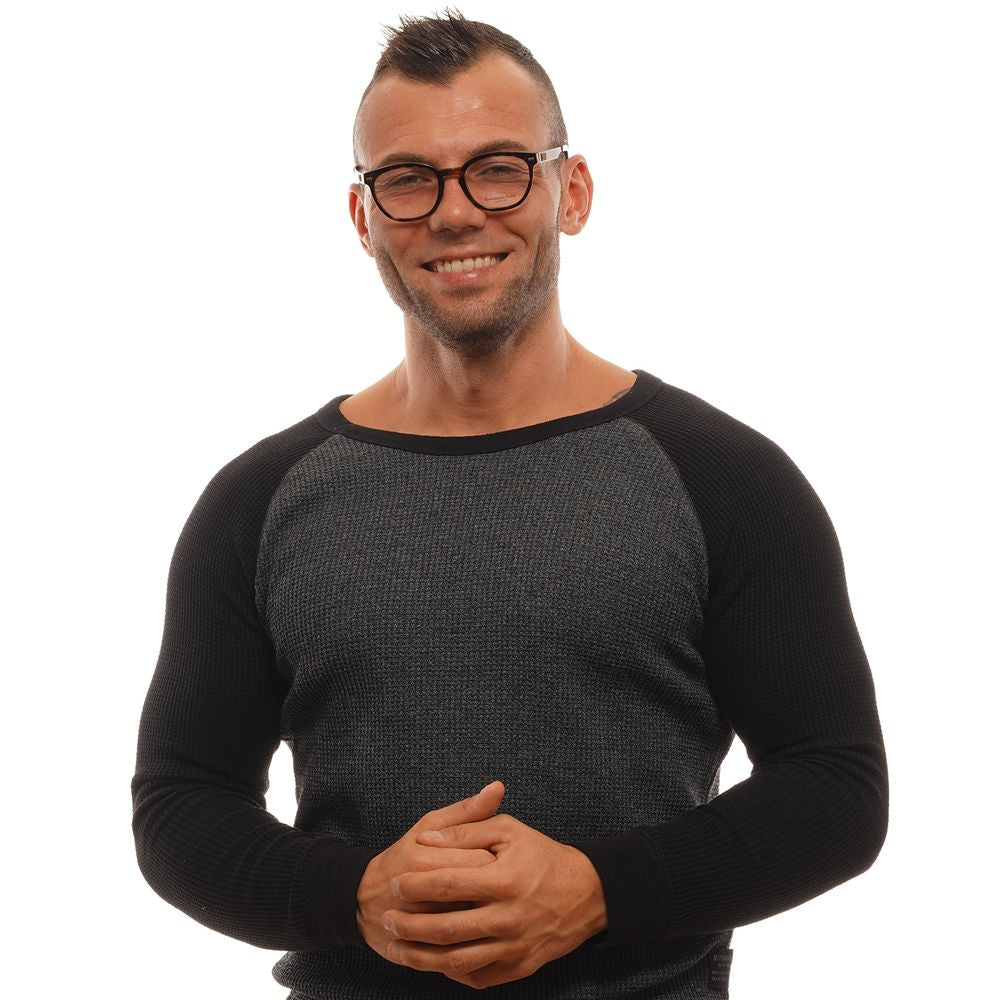 Brown Men Glasses Frame Ermenegildo Zegna