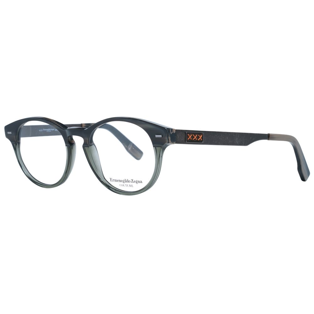 Gray Men Glasses Frame Ermenegildo Zegna