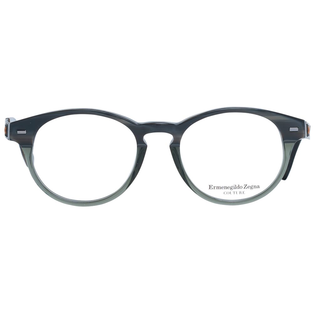 Gray Men Glasses Frame Ermenegildo Zegna