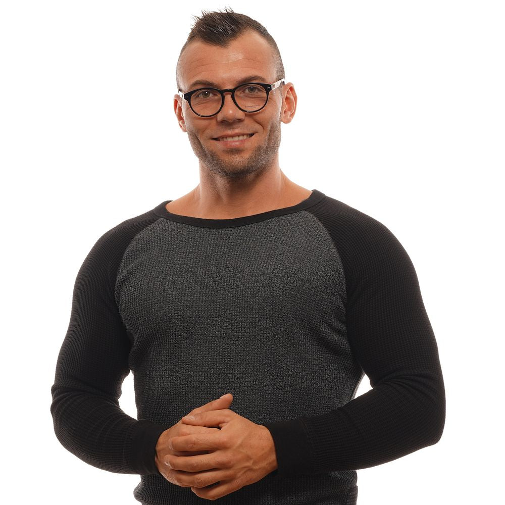 Black Men Glasses Frame Ermenegildo Zegna