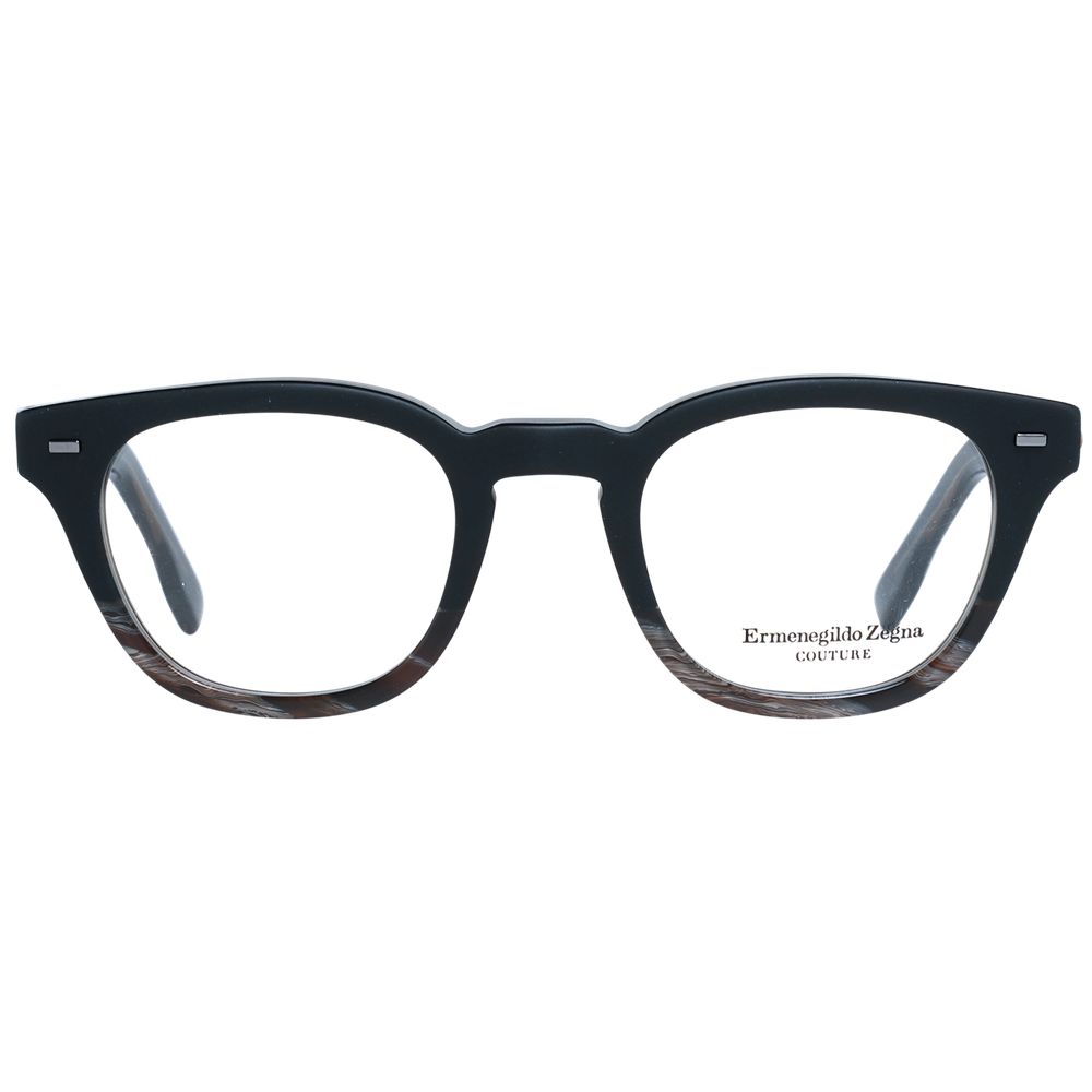Black Men Glasses Frame Ermenegildo Zegna