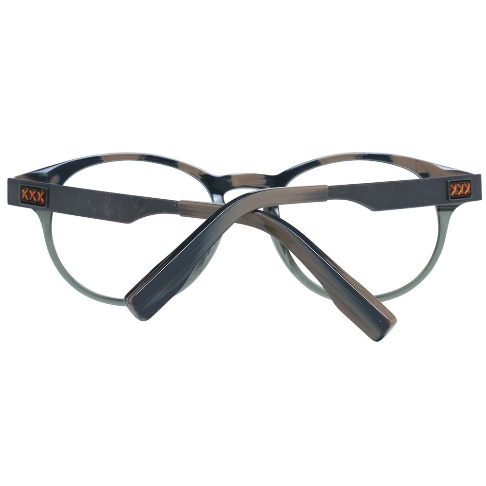 Gray Men Glasses Frame Ermenegildo Zegna