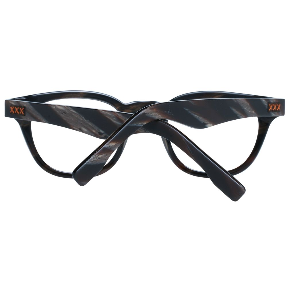 Black Men Glasses Frame Ermenegildo Zegna