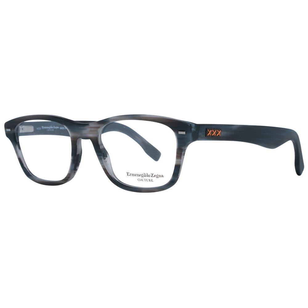 Gray Men Glasses Frame Ermenegildo Zegna