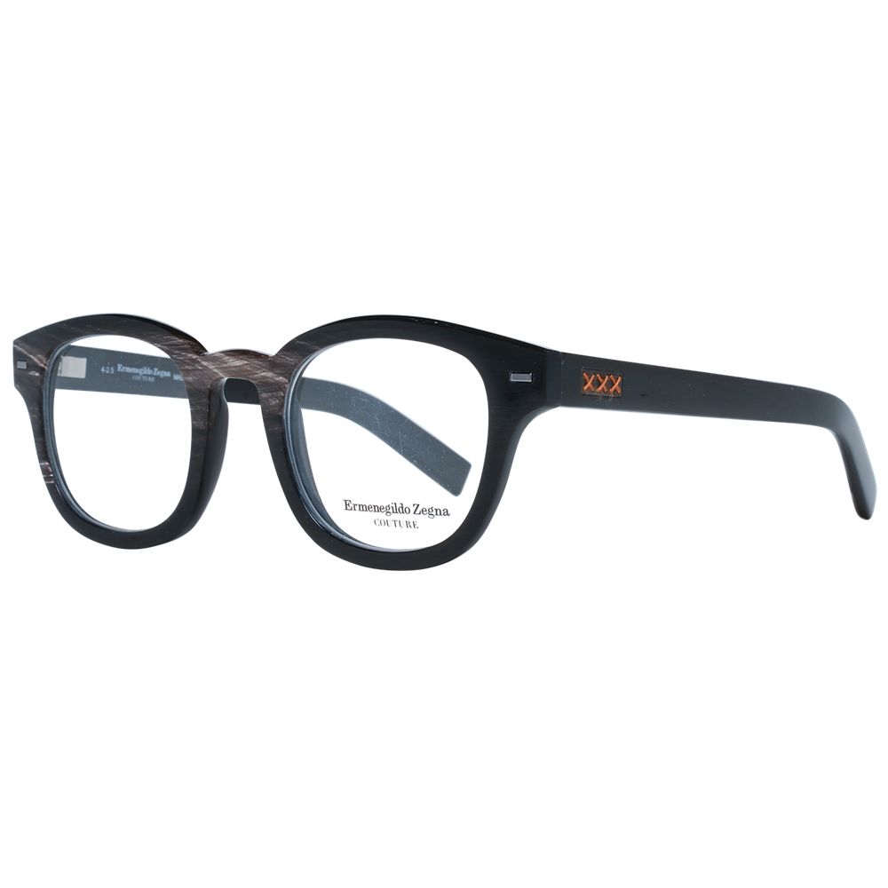 Black Men Glasses Frame Ermenegildo Zegna