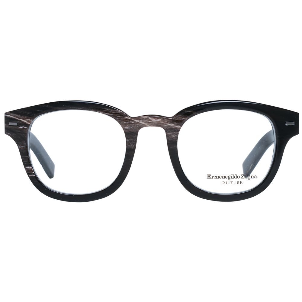 Black Men Glasses Frame Ermenegildo Zegna