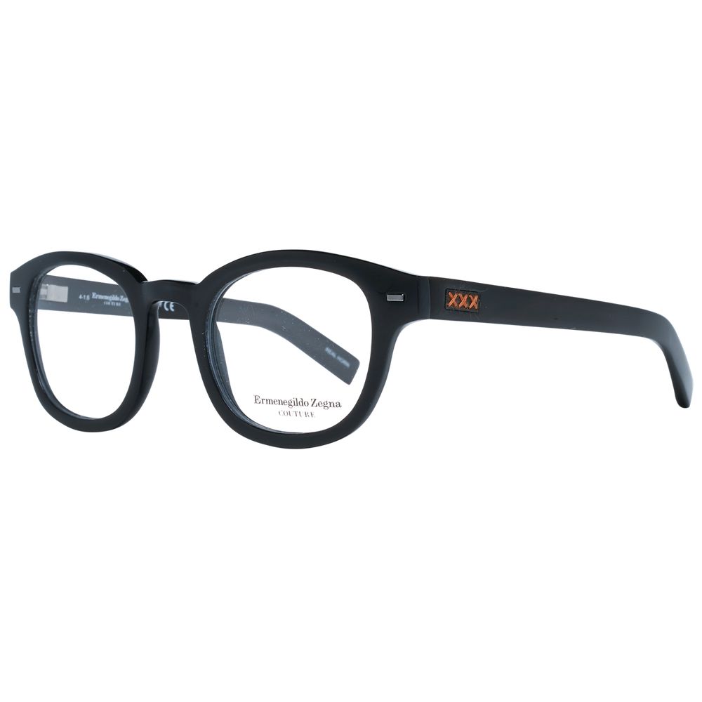 Black Men Glasses Frame Ermenegildo Zegna