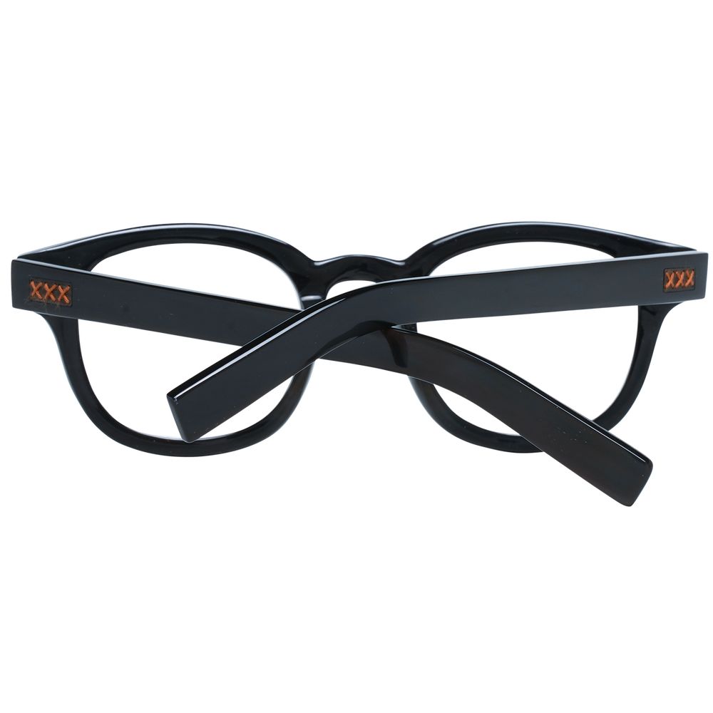 Black Men Glasses Frame Ermenegildo Zegna