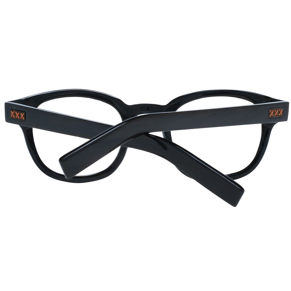 Black Men Glasses Frame Ermenegildo Zegna