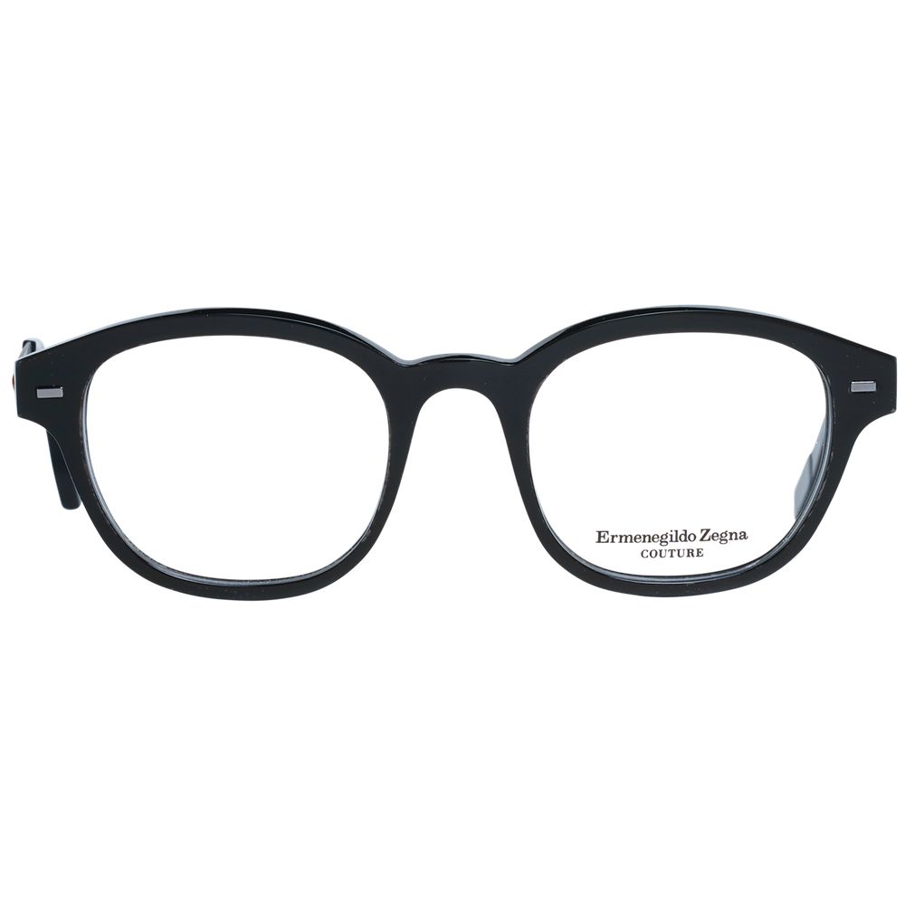 Black Men Glasses Frame Ermenegildo Zegna