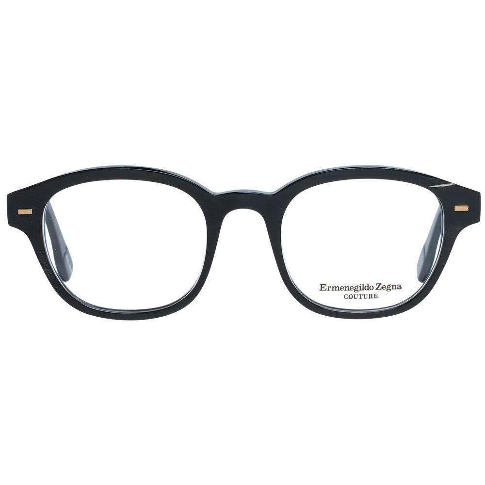 Black Men Glasses Frame Ermenegildo Zegna