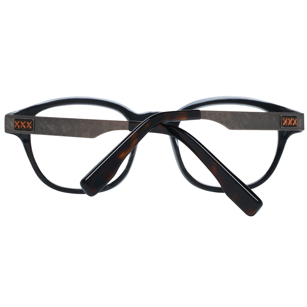 Black Men Glasses Frame Ermenegildo Zegna