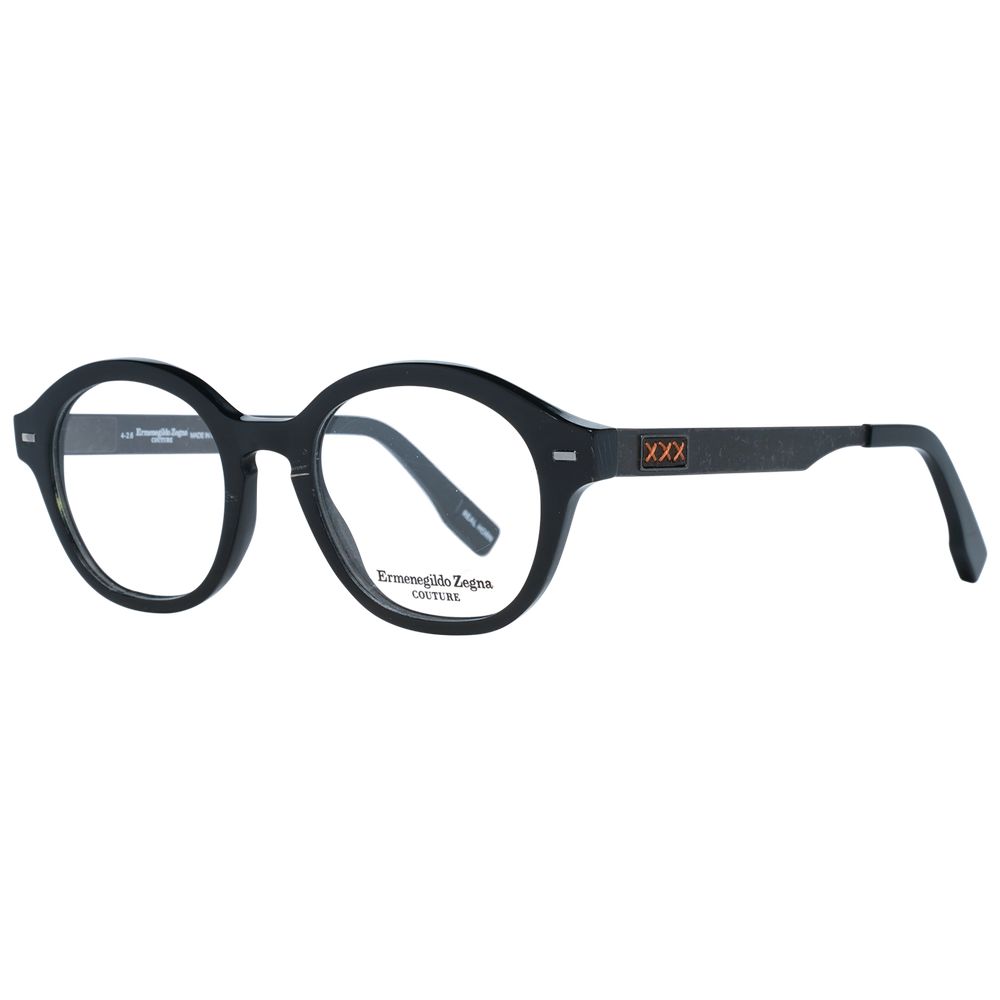 Black Men Glasses Frame Ermenegildo Zegna