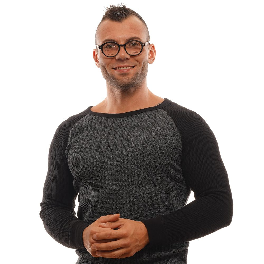 Brown Men Glasses Frame Ermenegildo Zegna