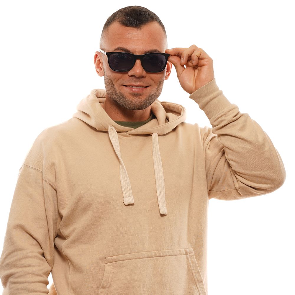 Black Men Sunglass Longines