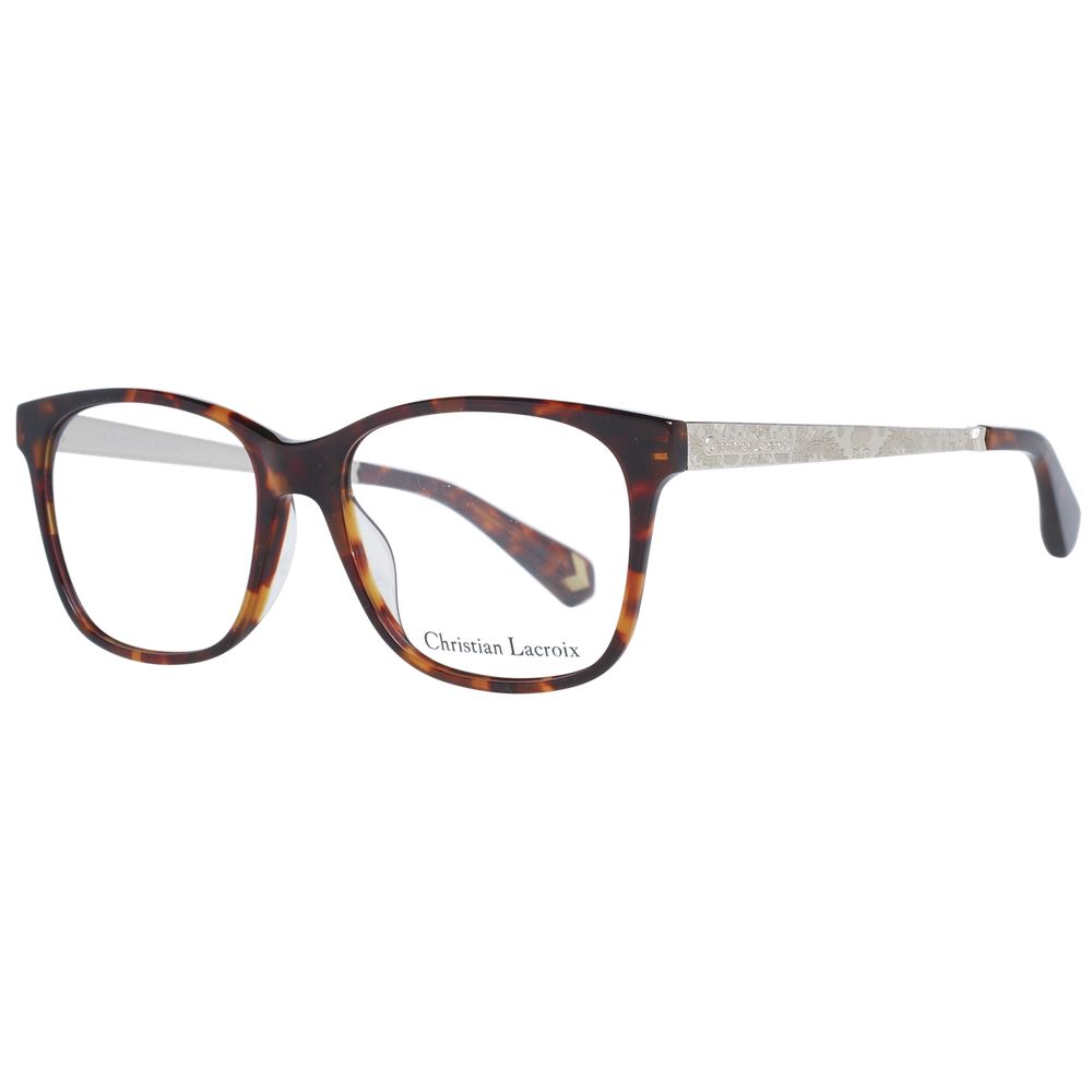 Brown Women Glasses Frame Christian Lacroix