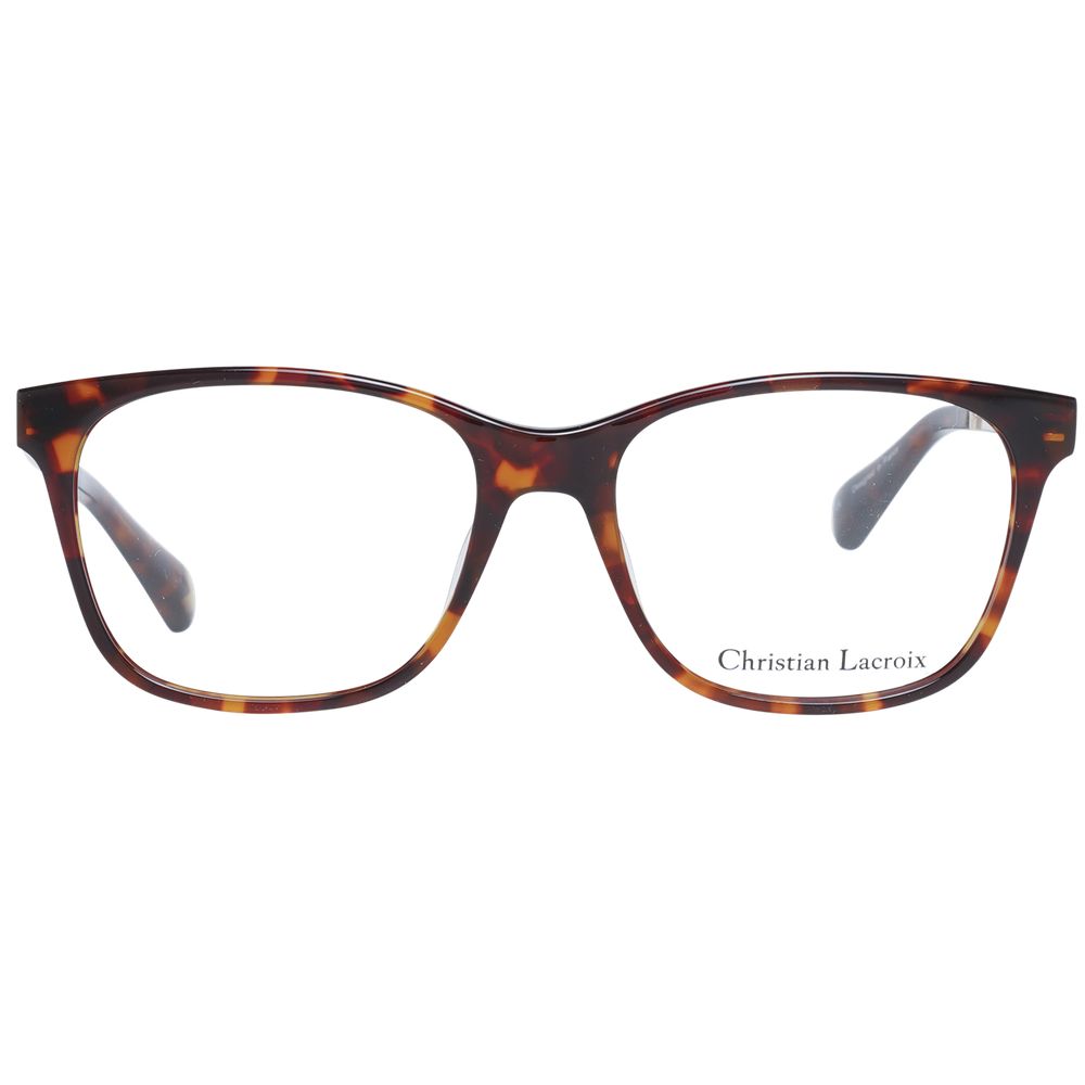 Brown Women Glasses Frame Christian Lacroix