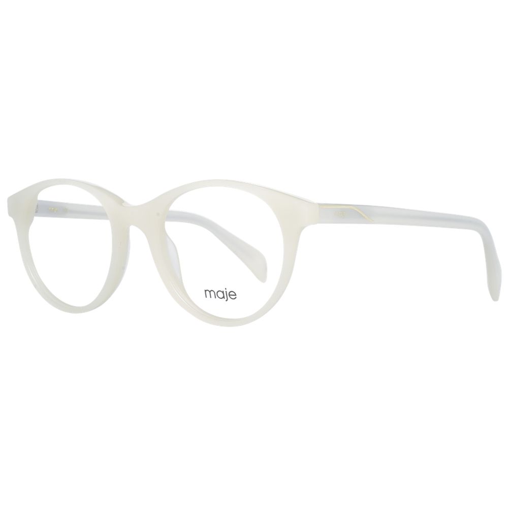 White Women Glasses Frame Maje