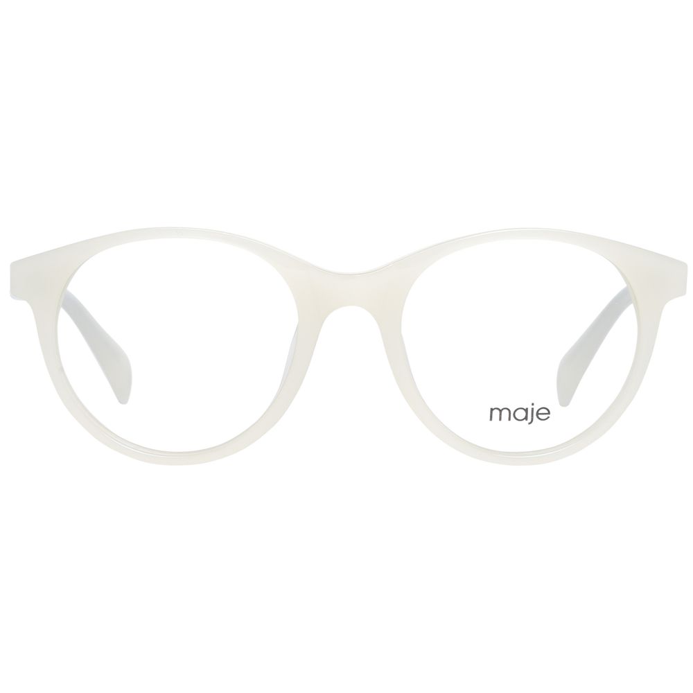 White Women Glasses Frame Maje