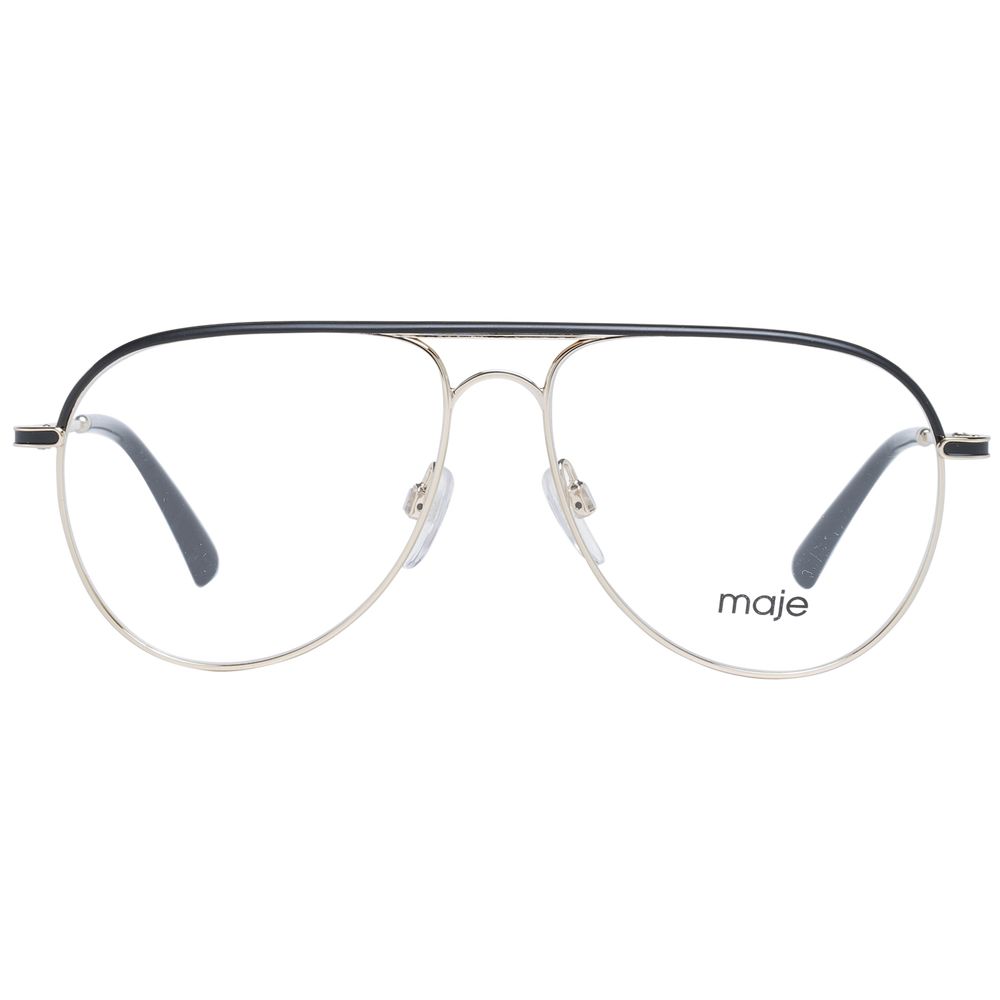 Gold Women Glasses Frame Maje