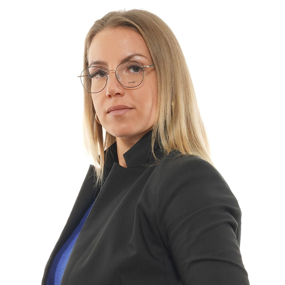Gold Women Glasses Frame Maje