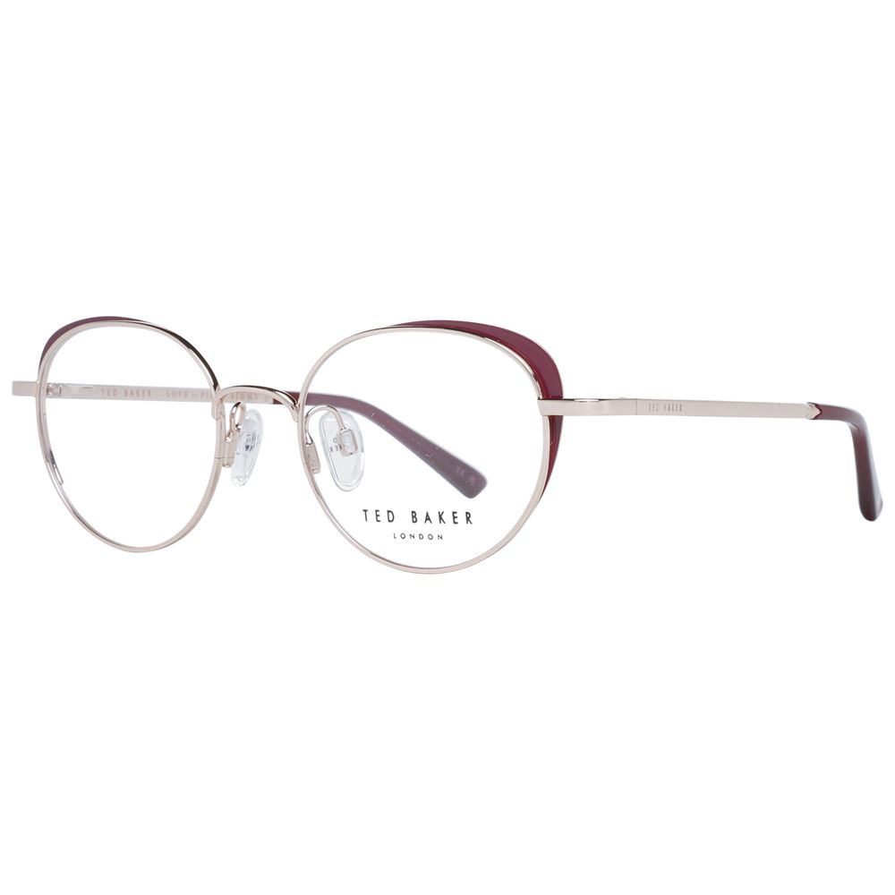 Rose Gold Women Glasses Frame Ted Baker