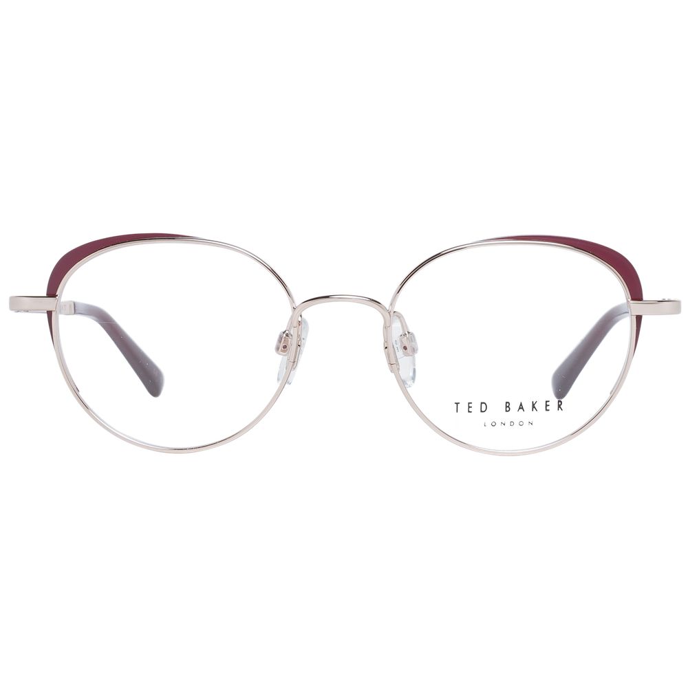 Rose Gold Women Glasses Frame Ted Baker